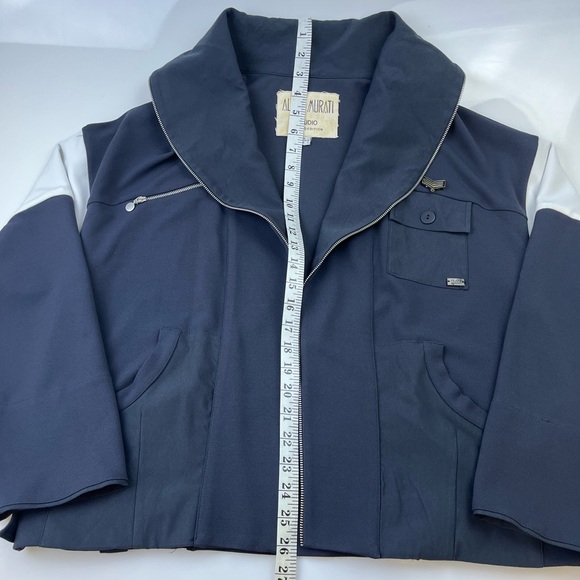 Alain Murati Black Structured Jacket N244-32 - Picture 6 of 6